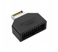 CY Adattatore di estensione per connettore frontale USB 3.1 con presa IDC di tipo E Overmold a connettore USB 3.0 a 20 pin con CH334P