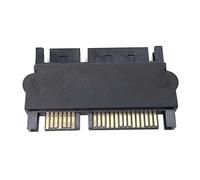 CY Adattatore dritto convertitore di estensione da 3,5" 2,5" SATA 22Pin 7+15 maschio a SATA 22P 7+15 maschio