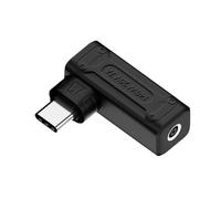 CY Adattatore Jack DC 140W 100W Ingresso 4,5x3,0mm a USB-C Tipo-C Adattatore per caricabatterie per telefono cellulare angolato a 90 gradi