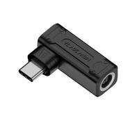 CY Adattatore Jack DC 140W 100W Ingresso 7,4x5,0mm a USB-C Type-C Adattatore caricabatterie jack di alimentazione angolato da 90 gradi per telefono cellulare