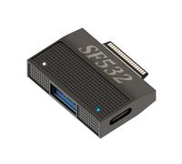CY Adattatore magnetico a USB 3.1 tipo A e 15 V Type-C USB-C Data Charge SF532 per Surface Pro9 Pro8 Pro7 Pro6 Pro X Go Book, UC-156-SF532-XY