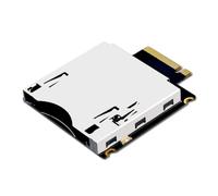 CY Adattatore NGFF M.2 NVMe Host a CFExpress CFB Adattatore di estensione M2 M-key per CFE Type-B Support R5 Z6 Z7 Memory Card, SA-038-CFB-HX
