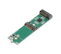 CY Adattatore NGFF NVME M-Key Riser Card a doppia porta M.2 NGFF Key-M NVME SSD Adapter PCIE Packet Switch Compatibile con NAS Industrial Control Board