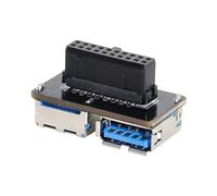 CY Adattatore PCBA tipo piatto da 20/19 pin per scheda madre con connettore femmina USB 3.0 tipo A per scheda madre
