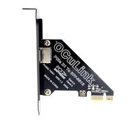 CY Adattatore PCI-Express 4.0 PCIE 1x per scheda host Oculink SFF-8612 SFF-8611 per dock per scheda grafica esterna U.2 SSD eGPU