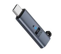 CY Adattatore per display virtuale Blue USB4.0 USB5.0 USB-C Type-C DDC EDID Dummy Plug Emulatore di display fantasma senza monitor 4K@60Hz Compatibile con Thunderbolt3/4/5