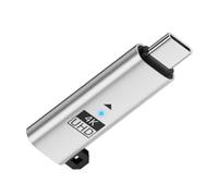 CY Adattatore per display virtuale Silver USB 4.0, USB 5.0, USB-C Type-C DDC EDID Dummy Plug Emulatore di display fantasma headless 4K@60Hz Compatibile con Thunderbolt 3/4/5