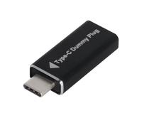 CY Adattatore per display virtuale USB-C Type-C DP-Alt Mode DDC EDID Dummy Plug Headless Ghost Display Emulator Colore nero 4K@17Hz