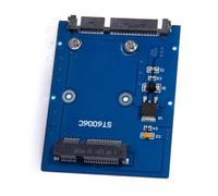 CY Adattatore per SSD mSATA 3050 Slim Type 50Pin 5x3cm a disco SATA 3.0 22Pin da 2,5" PCBA da 6 Gbps