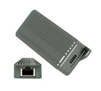 CY Adattatore RTL8159 per desktop laptop NAS da USB-C Type-C USB4 USB3.2 Gen2 a 10Gbps GBE Gigabit 10000Mbps 5Gbps 2.5Gbps Ethernet LAN cavo adattatore RTL8159