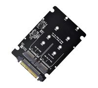 CY Adattatore SFF-8639 da NVMe U.2 a Combo NGFF M.2 M-key SATA PCIe per SSD, compatibile con schede madri SSD 750 P3600 P3700