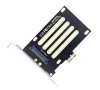 CY Adattatore SSD PCI-E 4.0 x1 PCI Express Host a U.3 U3 Kit SFF-8639 per scheda madre compatibile con SSD NVMe PCIe PM1735