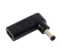chenyang CY - Adattatore da USB 3.1 tipo C USB-C a spina CC rettangolare, 5,5 mm x 2,1 mm, emulatore PD, ad angolo di 90 gradi, per laptop e tablet (5,5 x 2,1 mm)