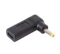 CY Adattatore USB 3.1 Tipo C Ingresso USB-C a uscita DC 20 V Adattatore 4,0 x 1,7 mm Emulatore PD Alimentazione Angolato di 90 gradi