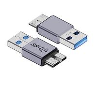 CY Adattatore USB-C USB 3.1 tipo A maschio a micro USB 3.0 maschio adattatore dati 10Gbps potenza dati per laptop SSD Disk