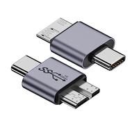 CY Adattatore USB-C USB 3.1 tipo C maschio verso micro USB 3.0 maschio adattatore dati 10 Gbit/s per disco SSD di computer portatile