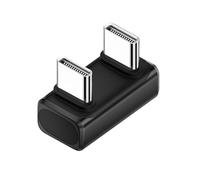 CY Adattatore USB5.0 80 Gbps adattatore di estensione maschio-maschio a forma di U opposta angolato posteriore con 240 W 16K 8K 5K compatibile con USB4.0 Thunderbolt3/4/5