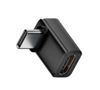 CY Adattatore USB5.0 80 Gbps maschio-femmina adattatore di estensione angolato verso il basso verso l'alto con 240 W 16K 8K 5K compatibile con USB4.0 Thunderbolt3/4/5