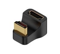 CY Cavo 8K 360 gradi verso il basso opposto a forma di U posteriore angolato tipo A HDMI 1.4 maschio a HDMI femmina adattatore convertitore