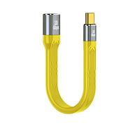 CY - Cavo dati da USB 3.1 Type-C maschio a USB 3.0 Type-A femmina, OTG, piatto e sottile, FPC, 13 cm, per computer portatile e telefono