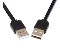 CY - Cavo dati FPC, piatto e sottile, da USB 2.0 Type-A maschio a Type-A maschio, 13 cm, FPC, per FPV, hard disk e telefono