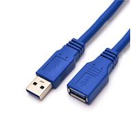 CY Cavo dati USB 3.0 A di tipo maschio/femmina per computer portatile 100 cm