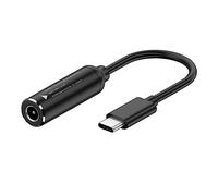 CY Cavo DC 20 V Jack 5,5 x 2,5 mm Ingresso a USB-C Type-C Uscita 90 gradi ad angolo retto Spina di alimentazione Cavo di ricarica 65W PD9V 5V 20V