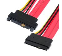 CY Cavo di prolunga SFF-8482 SAS da 29 pin maschio a femmina per server RAID SAS, dischi rigidi SSD, 12 Gbps (30 cm)