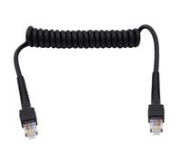 CY Cavo di rete Ethernet LAN RJ45 Cat6 8P8C UTP maschio-maschio estensibile a spirale Networking (200 cm)