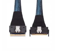 CY Cavo PCI-E 5.0 Mini Cool Edge IO MCIO PCI-E 8i 74Pin Maschio a Slimline SFF-8654 SAS 4.0 74Pin Maschio Extender Cable 50 cm