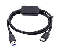 CY Cavo per USB 3.0 a Power Over eSATA DC5V USB2.0 a HDD SSD ODD Disk eSATAp Converter
