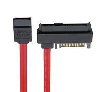 CY Cavo SAS SFF-8482 da 29 pin SAS a 22 pin SATA per hard disk Raid, cavo di estensione con porta di alimentazione SATA a 15 pin