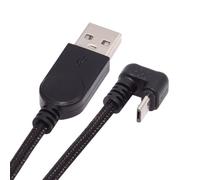 CY Cavo USB 2.0 Tipo-A a Micro USB 5Pin Maschio a Maschio Cavo Dati 480Mbps Micro Opposto U Forma Indietro Angolato
