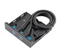 CY - Cavo USB 3.0 a 20 pin da pannello frontale a 20 pin per PC Floppy Bay da 3,5 pollici