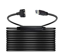 CY Cavo USB-C USB 3.1 Tipo-C Doppia Viti di bloccaggio a USB 3.0 standard Tipo di montaggio del cavo dati per registratore della fotocamera