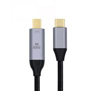 CY Cavo video di tipo C da USB 3.1 USB-C a Mini-DP Displayport Supporto 4K 60hz Cavo 1,8 m per Monitor Laptop HDTV