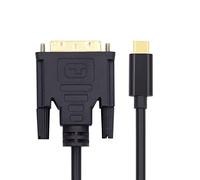 CY Cavo video di tipo C USB 3.1 USB-C a DVI Supporto 1080p 60hz Cavo 1.8m per Monitor Laptop HDTV