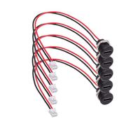 CY Connettore 5 pezzi/set DIY OEM tipo C presa femmina a 2 pin con cavo a passo di 2,0 mm per montaggio a pannello tipo alimentazione CC 5V