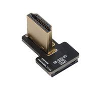 CY Connettore HDMI tipo A maschio, modello CYFPVHDMI, angolo di 90 gradi, per riprese aeree da multicottero FPV HDTV