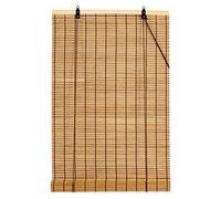 Cy.curtain bright Tenda a Rullo in Bambù per Interni, Cortina di Bamboo per Balcone, Tapparella di Bambù Avvolgibile per Porte e Finestre, 120 x 180 cm