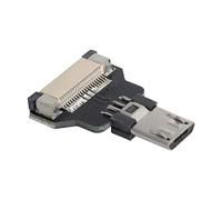 CY CYFPVUSB, connettore maschio a 5 pin Micro USB2.0, spina maschio per fotografia aerea FPV HDTV con multicottero