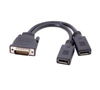 CY DMS-59Pin prolunga splitter maschio Displayport da maschio a doppio DP per scheda grafica PC