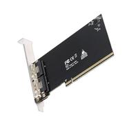 CY Esterno Slimline Dual SFF-8654 8X 74Pin a PCIE 16X Express 3.0 PCIE4.0 Scheda Raid staccabile VROC Raid0 Hyper Adattatore