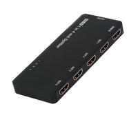CY HUB HDMI Splitter 4K 60Hz Convertitore Ultra-HD Compatibile Switch 2.0 1-IN-4-OUT Hub UHD 18Gbps Supporto HDCP SST esteso