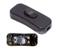 CY Interruttore universale Switch 318 Interruttore a cavo Interruttore on-off in linea Interruttore di controllo DPST per lampada da tavolo da camera Striscia luminosa da scrivania