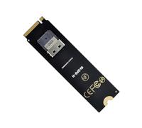 CY Kit NGFF M-Key 22x80mm per SFF-8654 Slimline PCI-E U.2 Adattatore SSD SFF-8639 NVME PCIe4.0 per SSD750 P3600 P3700 M.2