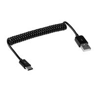 CY stretch USB 3.0 tipo A Maschio a Femmina dati cavo di ricarica per tablet & mobile phone & laptop & hard disk drive 100 cm nero