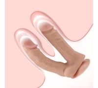 CY-Strumento a Ventosa Realistico a Doppia Testa Da 8,66 Pollici