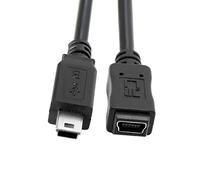 CY USB 2.0 Mini USB 5Pin Maschio a 5Pin Cavo di Estensione Femminile Hi Speed per la potenza dei dati 50 cm