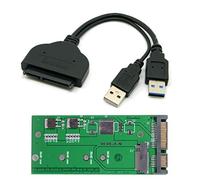 CY USB 3.0 a SATA 6,3 cm hard disk to M.2 NGFF PCI-E 2 Lane SSD per E431 E531 x240 Y410P Y510